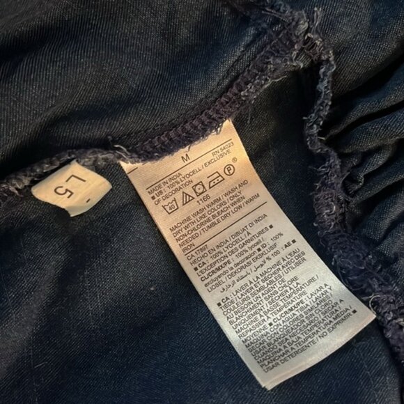 Old navy smocked midi dress Medium - Picture 4 of 4